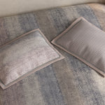 Spaces Meraki 100% Cotton 300 TC Floral Premium Large Bedsheet with 4 Pillow Covers - 108 x 108 Inches, Light Taupe