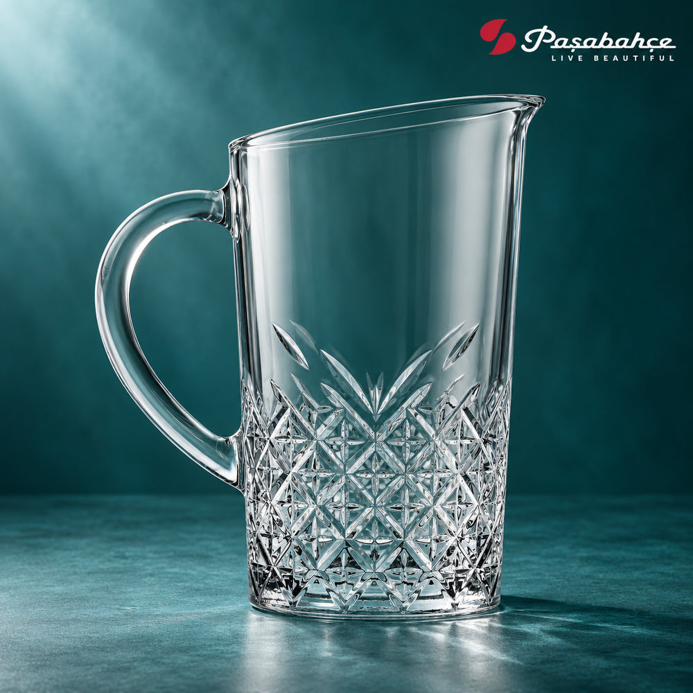 Pasabahce Timeless 1440 ml Beer Jug- Transparent