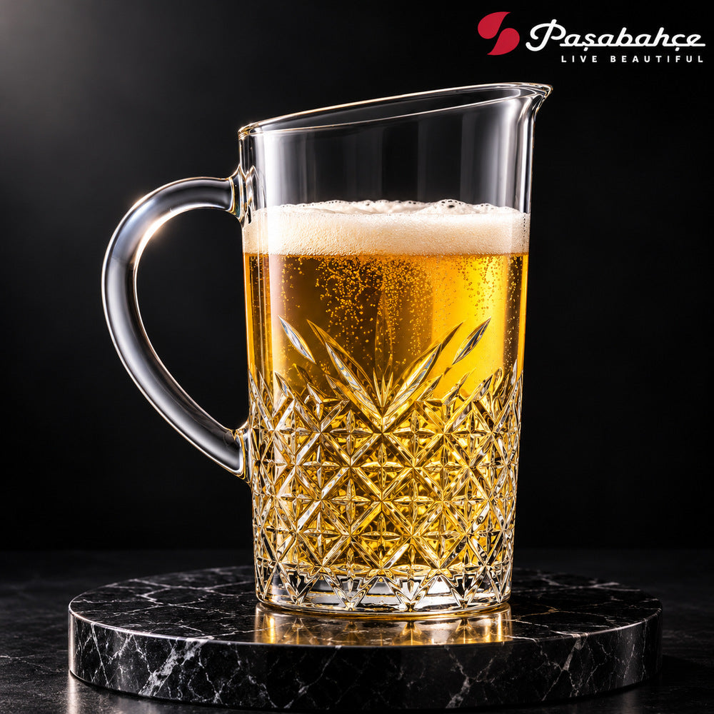 Pasabahce Timeless 1440 ml Beer Jug- Transparent
