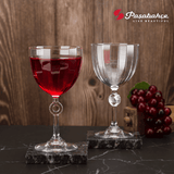 Pasabahce Amore Red Wine Stem Glasses Set of 2 - 270 ml, Transparent