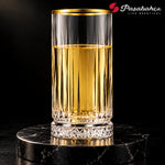 Pasabahce Elysia Highball Tumbler Glass Set of 4 -  280 ml, Transparent