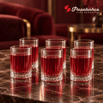 Pasabahce Elysia Water Tumbler Glass Set of 6 -  110 ml, Transparent