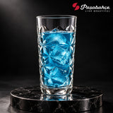 Pasabahce Estrella Highball Tumbler Glass Set of 4 -  360 ml, Transparent