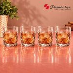 Pasabahce Estrella Water Tumbler Glass Set of 4 -  305 ml, Transparent