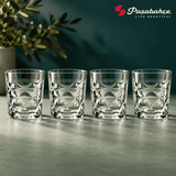 Pasabahce Estrella Water Tumbler Glass Set of 4 -  305 ml, Transparent