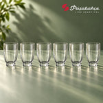 Pasabahce Amore Juice Tumbler Glass Set of 6 -  320 ml, Transparent