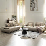 Fritzi 3 Seater Fabric Sofa (Beige)