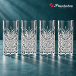 Pasabahce Timeless Longdrink Tumbler Glass Set of 4 -  450 ml, Transparent
