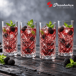 Pasabahce Timeless Longdrink Tumbler Glass Set of 4 -  450 ml, Transparent
