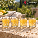 Pasabahce Timeless Shot Tumbler Glass Set of 4 -  62 ml, Transparent
