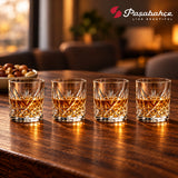 Pasabahce Timeless Shot Tumbler Glass Set of 4 -  62 ml, Transparent