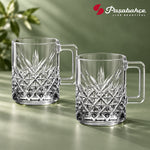 Pasabahce Timeless 250 ml Mug Set of 2- Transparent