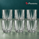 Pasabahce Echo Whisky Tumbler Glass Set of 6 -  300 ml, Transparent