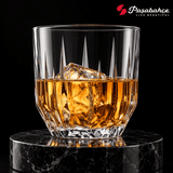Pasabahce Echo Whisky Tumbler Glass Set of 6 -  300 ml, Transparent