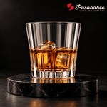 Pasabahce Crystal Sword Whisky Tumbler Glass Set of 4 -  335 ml, Transparent