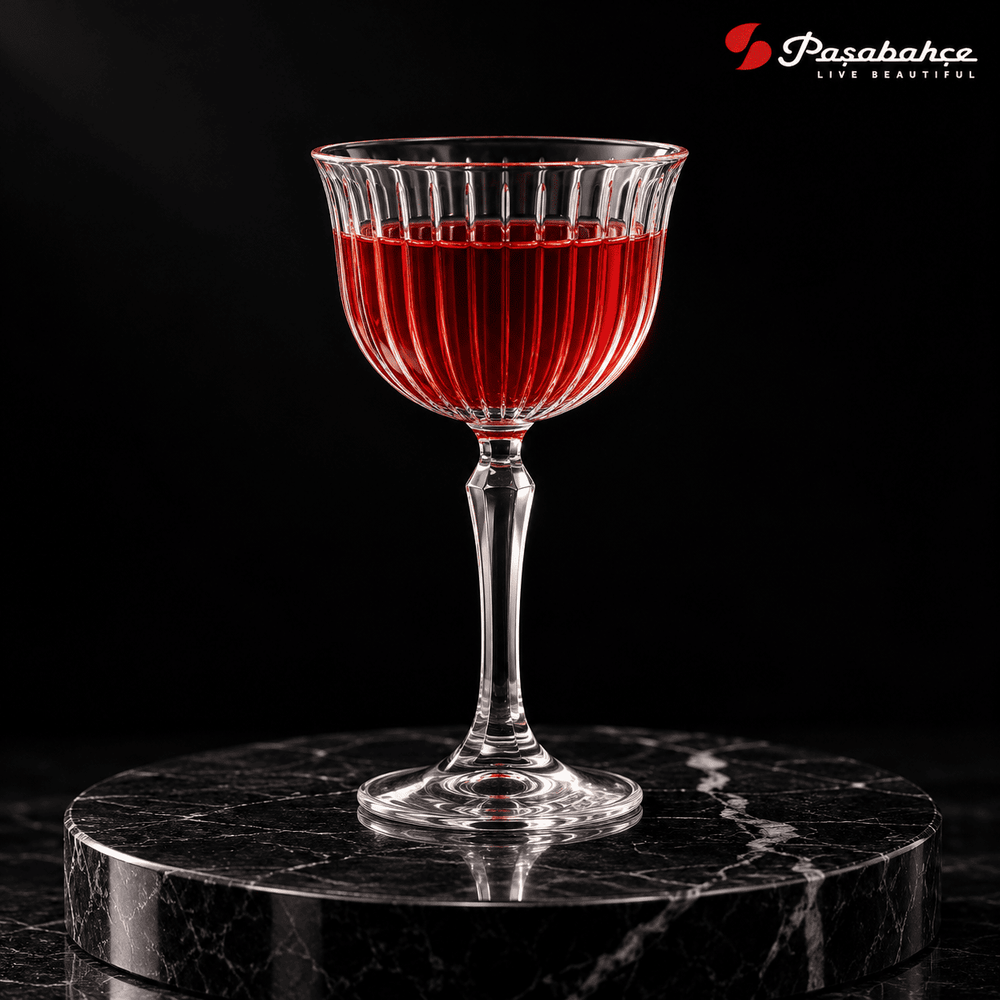 Pasabahce Joy Cocktail Stem Glasses Set of 4 - 170 ml, Transparent