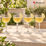 Pasabahce Joy Cocktail Stem Glasses Set of 4 - 170 ml, Transparent