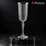 Pasabahce Joy Champagne Stem Glasses Set of 4 - 175 ml, Transparent