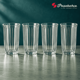Pasabahce Joy Water Tumbler Glass Set of 4 -  365 ml, Transparent