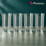 Pasabahce Joy Water Tumbler Glass Set of 4 -  365 ml, Transparent