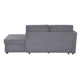 Flip 2 Seater Sofa Cum Bed- Grey