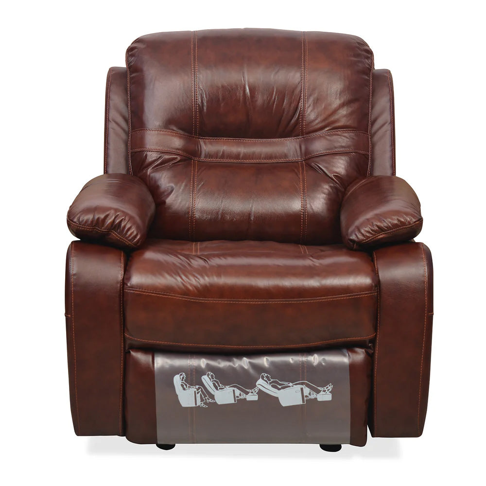 Wilson 1 Seater Electric Recliner- Caramel