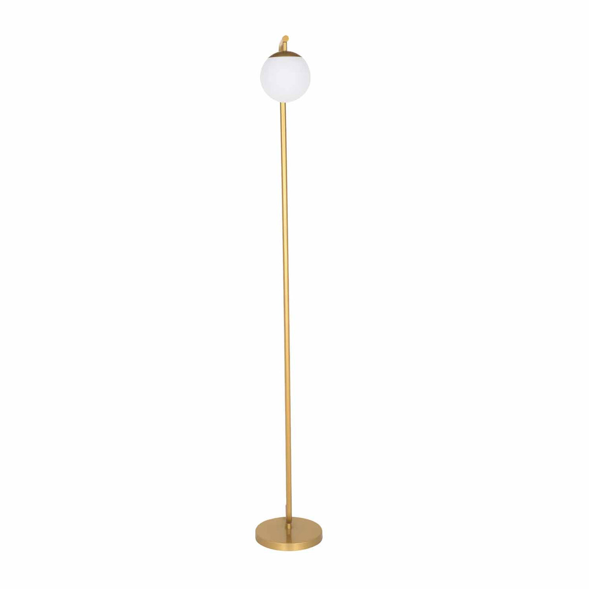 One Bulb Modern Floor Lamp (Gold)