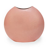 Cirque Metal Decorative Vase- Pink