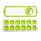 Ice Cube Tray with Lid- Green