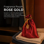 Iris Celeste Rose Gold Fragrance Pouch