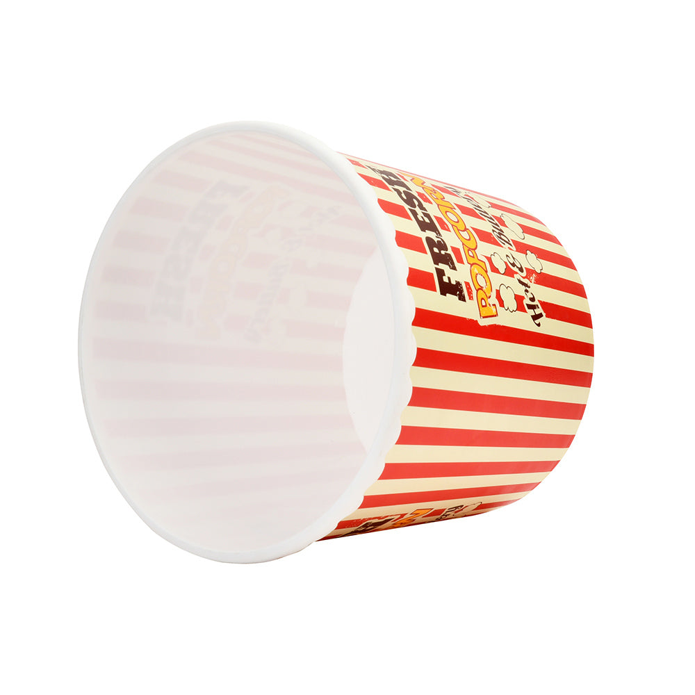 Plastic 2000 ml Pop Corn Snack Tub- Red