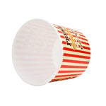 Plastic 2000 ml Pop Corn Snack Tub- Red