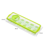 Ice Cube Tray with Lid- Green