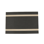 Abstract PVC Placemat Set of 6 (Black)