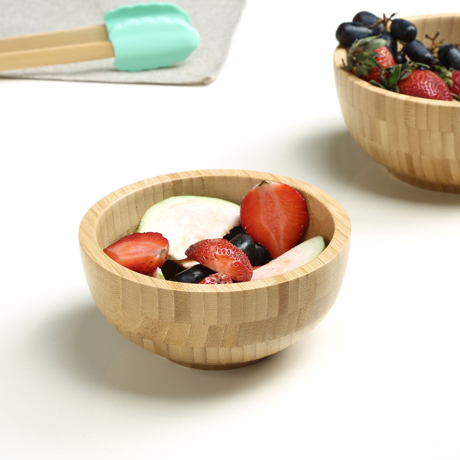 Round 520 ml Salad Bowl (Light Brown)