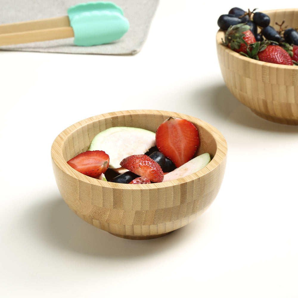 Round 520 ml Salad Bowl (Light Brown)