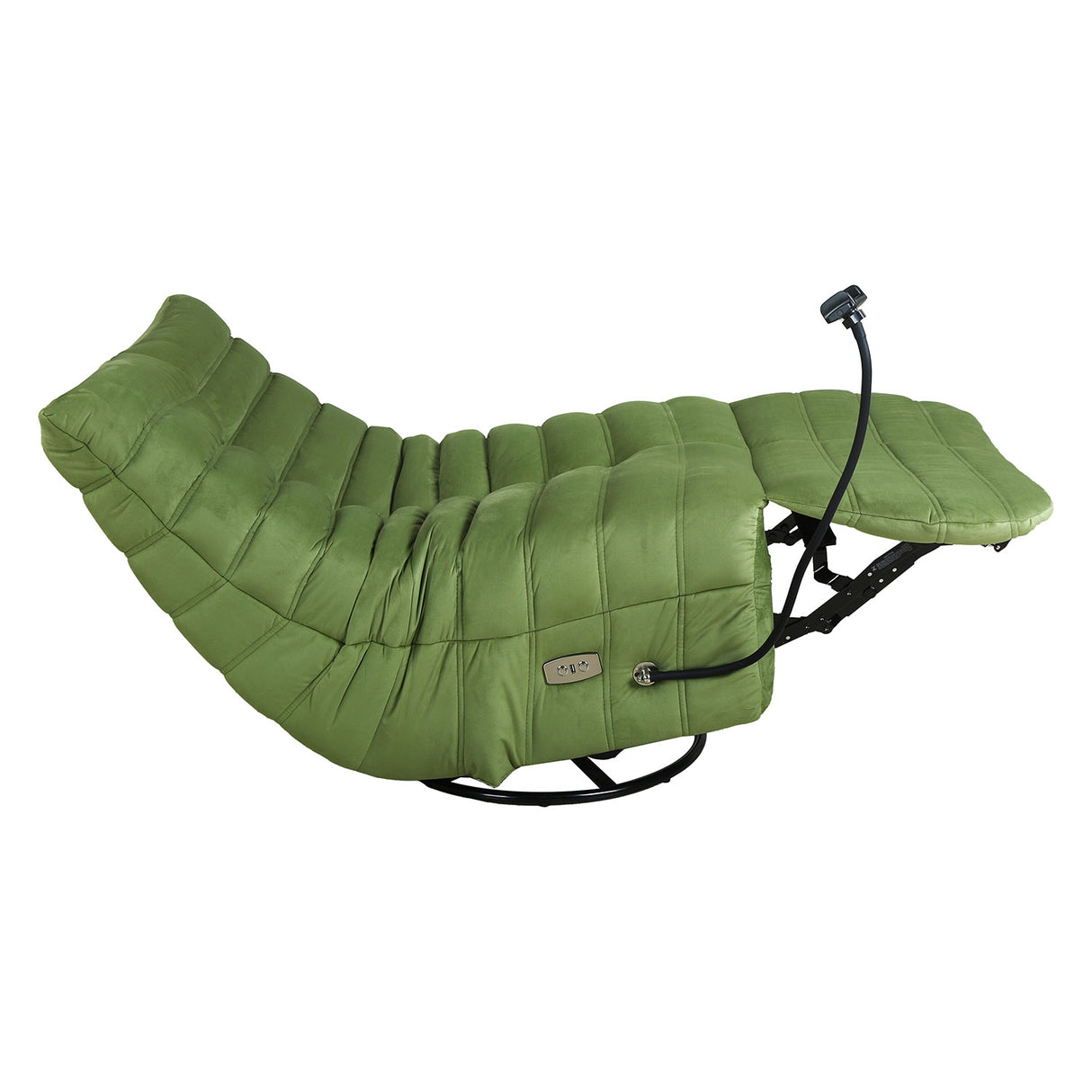 Adore 1 Seater Rocker & Swivel Electric Recliner (Olive)