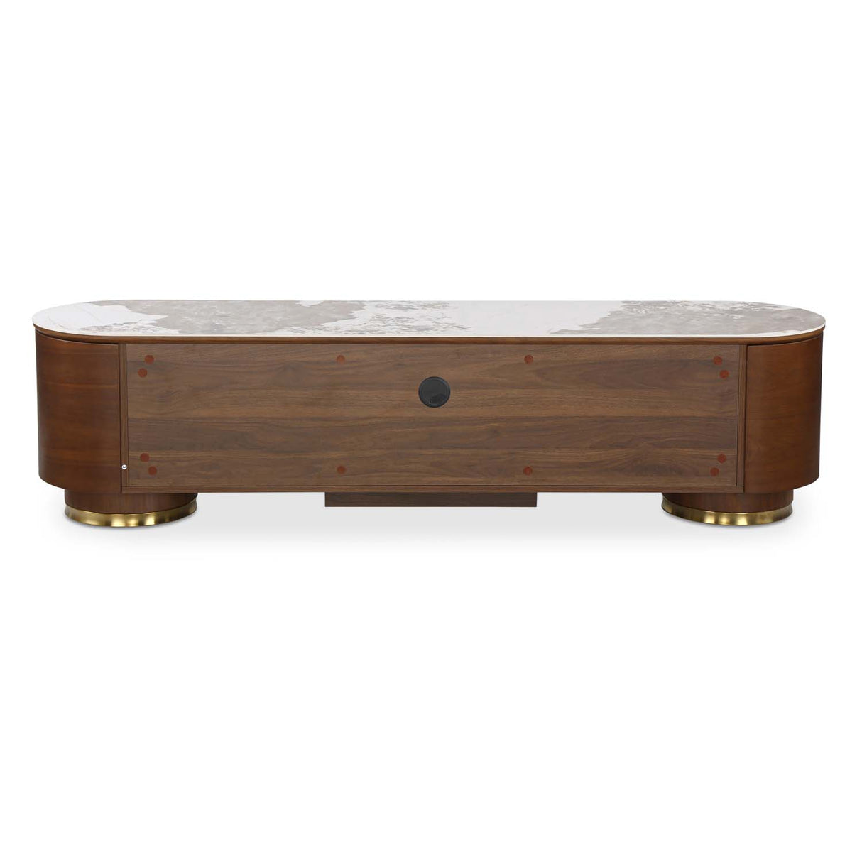 Empera Sintered Top TV Unit (Walnut & Beige)