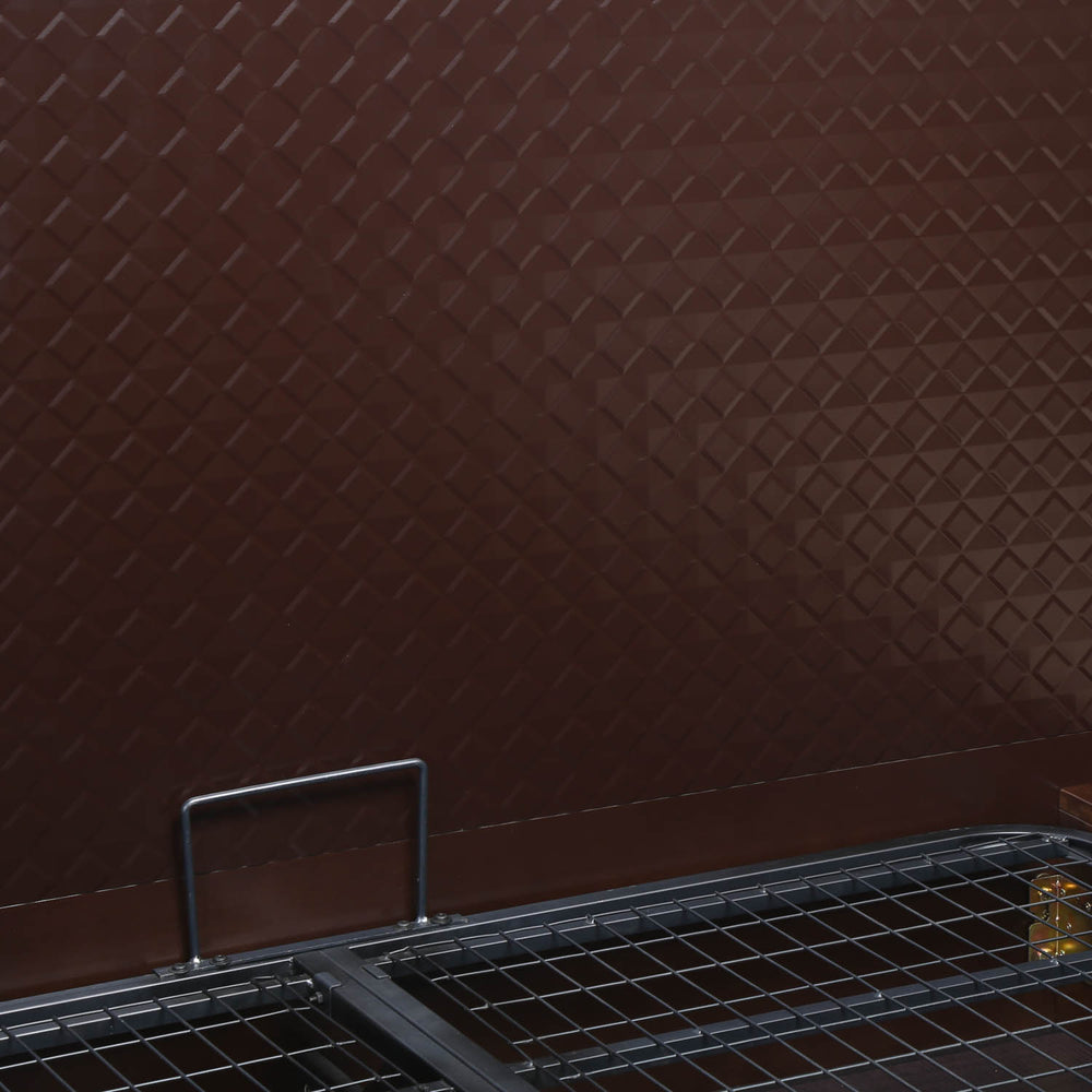 Triton King Bed with Hydraulic Storage (Cocoa Brown)