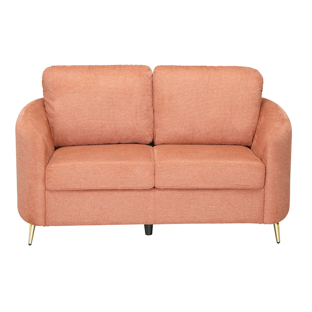 Arch 2 Seater Fabric Sofa- Rust