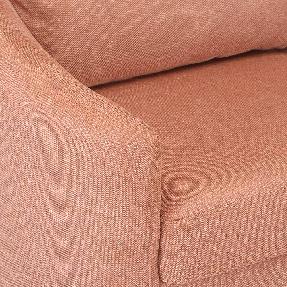 Arch 2 Seater Fabric Sofa- Rust
