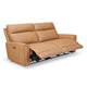 Venosa 3 Seater Electric Recliner Sofa- Tan
