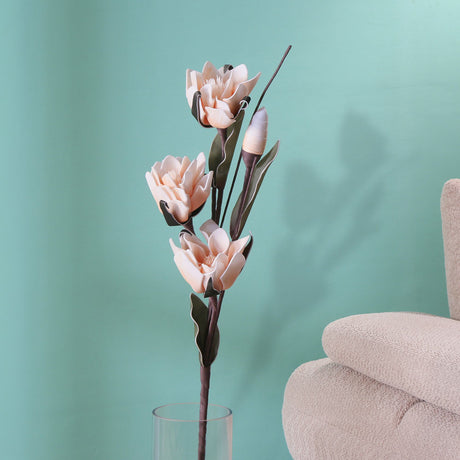 Nilkamal Artificial Lotus Flower Stick (White)