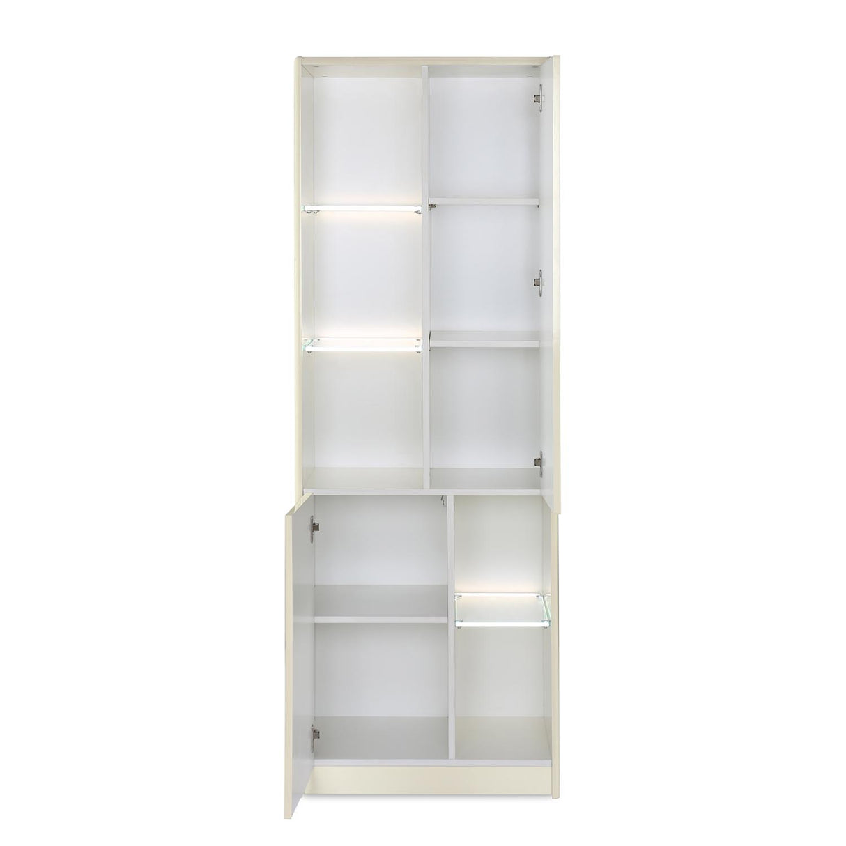Nix Multipurpose Big Storage Cabinet (Ivory White)