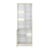 Nix Multipurpose Big Storage Cabinet (Ivory White)