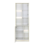Nix Multipurpose Big Storage Cabinet (Ivory White)