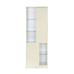 Nix Multipurpose Big Storage Cabinet (Ivory White)