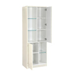 Nix Multipurpose Big Storage Cabinet (Ivory White)