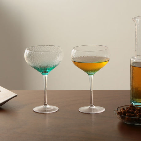 Nilkamal Lapiz 390 Ml Cocktail Glasses Set Of 2 Transparent