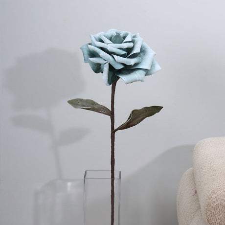 Nilkamal Artificial Rose Flower Stick (Blue)